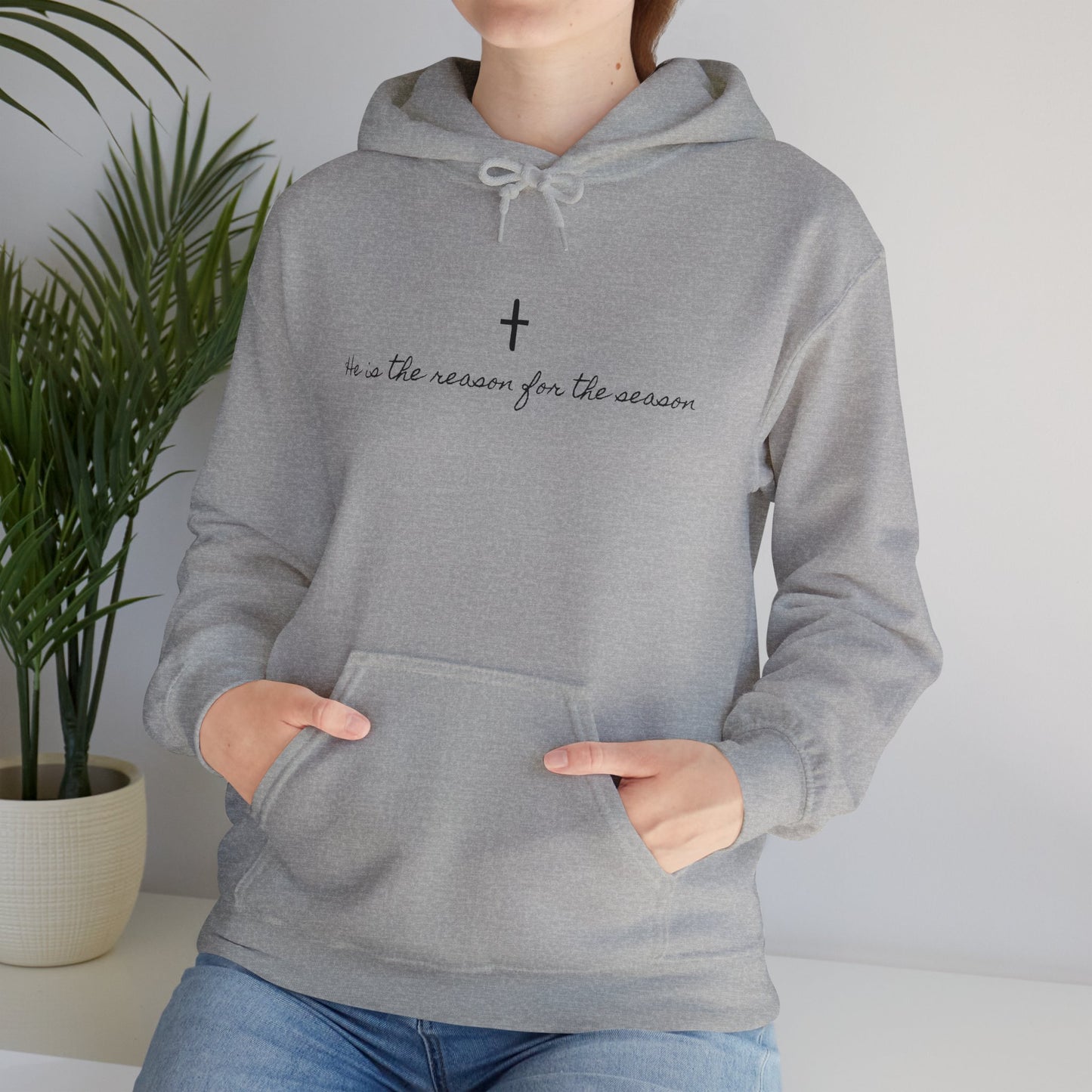 Christmas Unisex Hoodie - He's The Reason for the Season