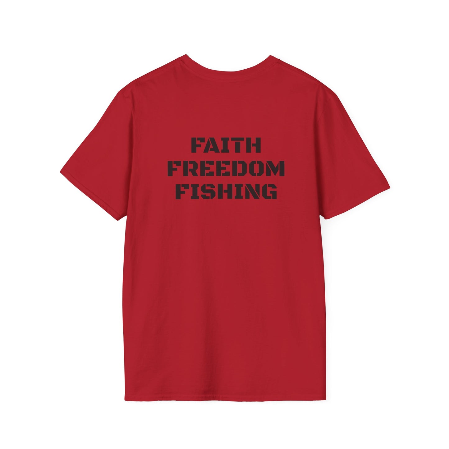 Faith Freedom Fishing T-Shirt