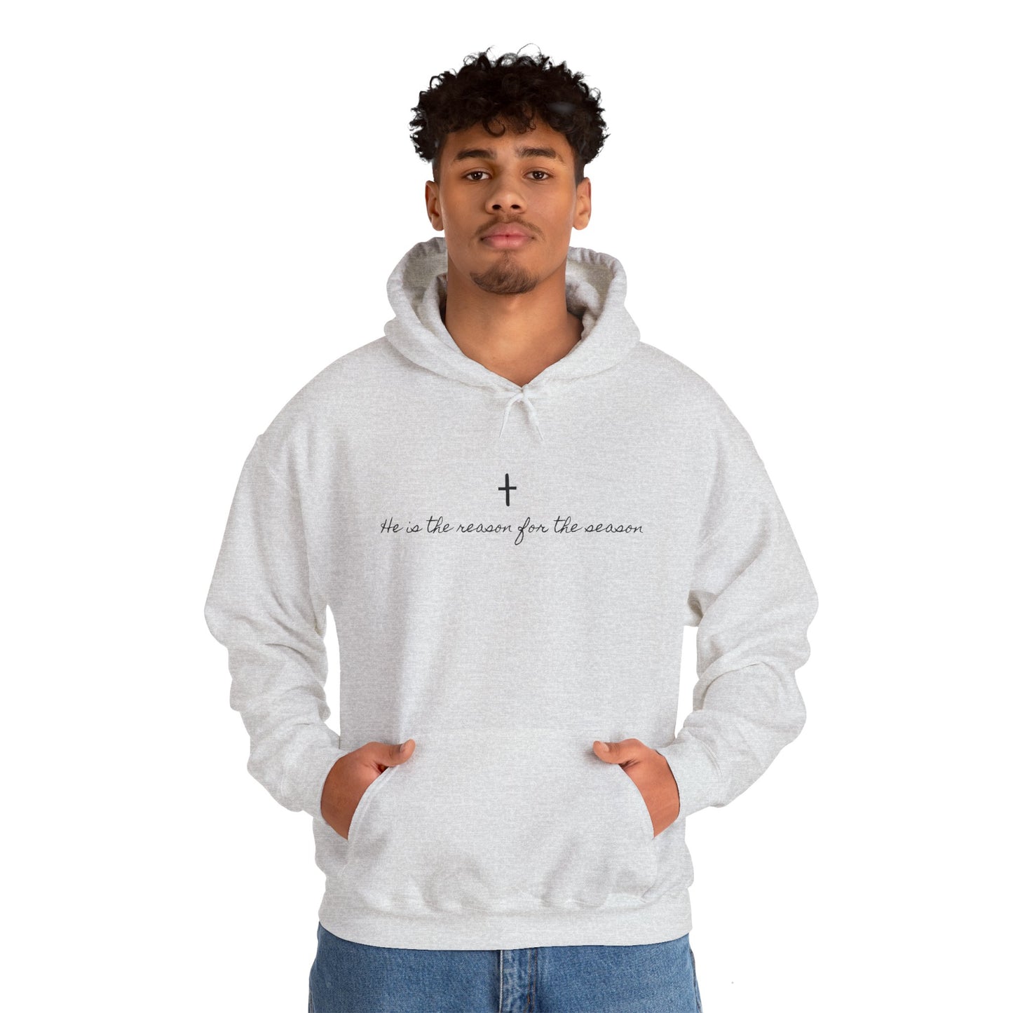 Christmas Unisex Hoodie - He's The Reason for the Season