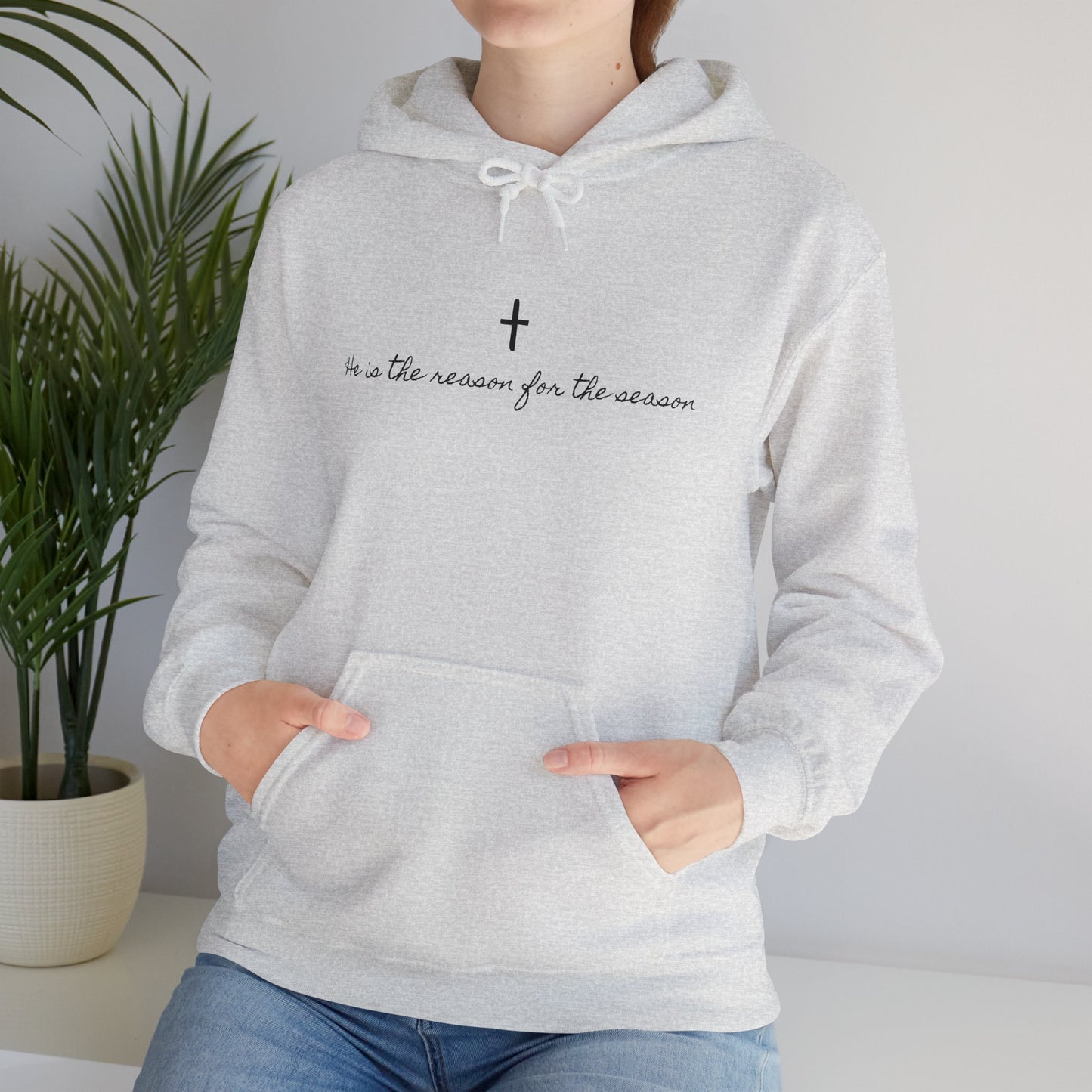 Christmas Unisex Hoodie - He's The Reason for the Season