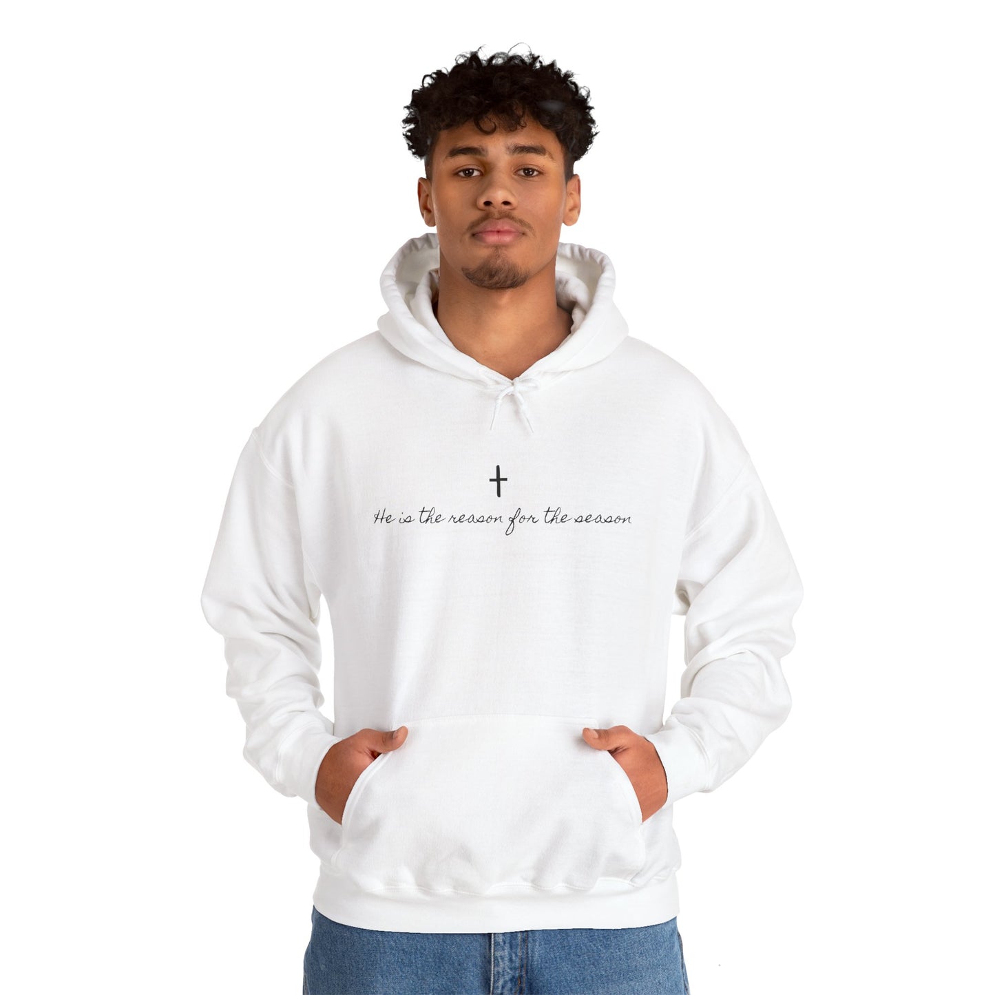 Christmas Unisex Hoodie - He's The Reason for the Season