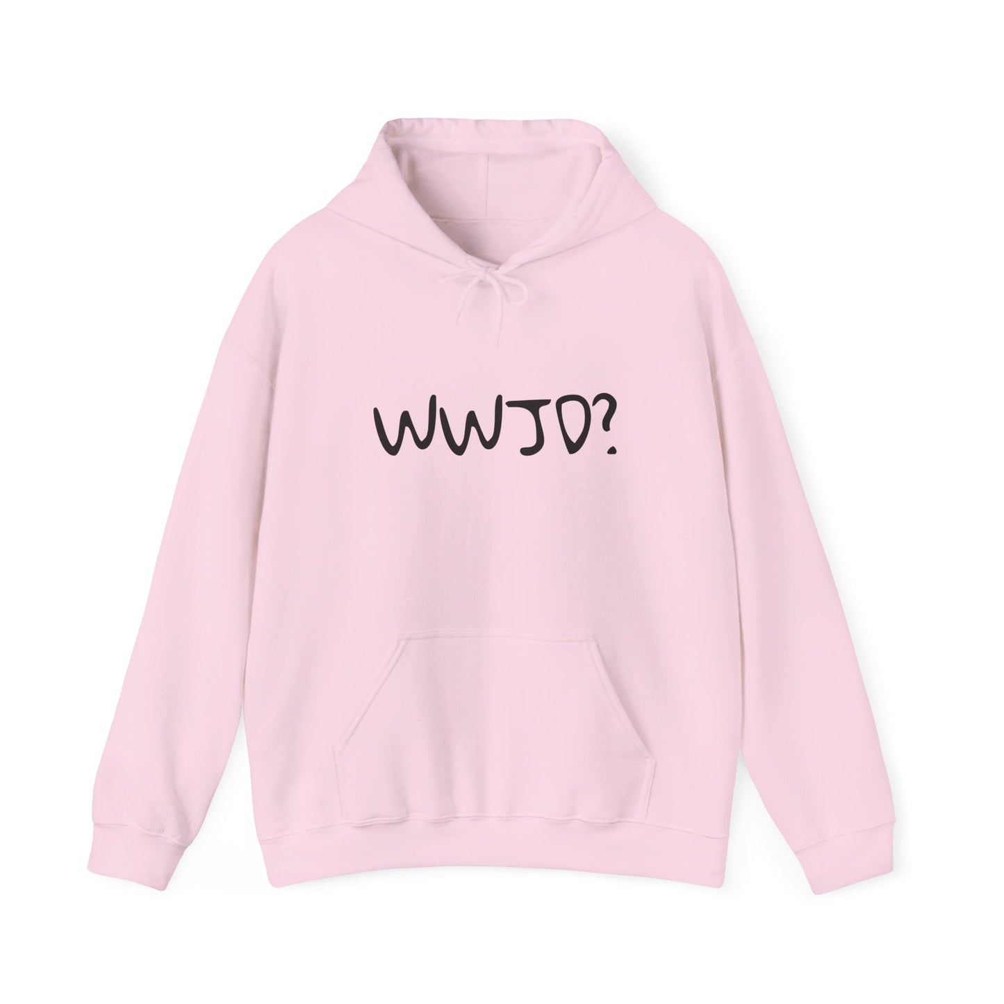 Hooded Sweatshirt WWJD? (What would Jesus do?)