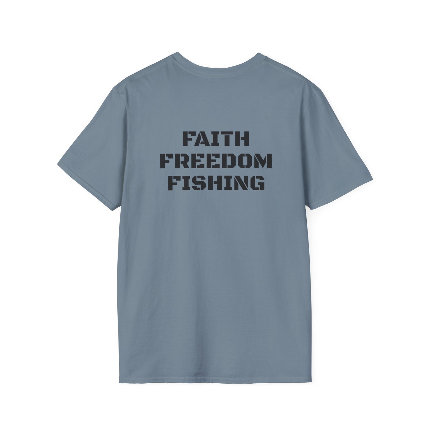 Faith Freedom Fishing T-Shirt