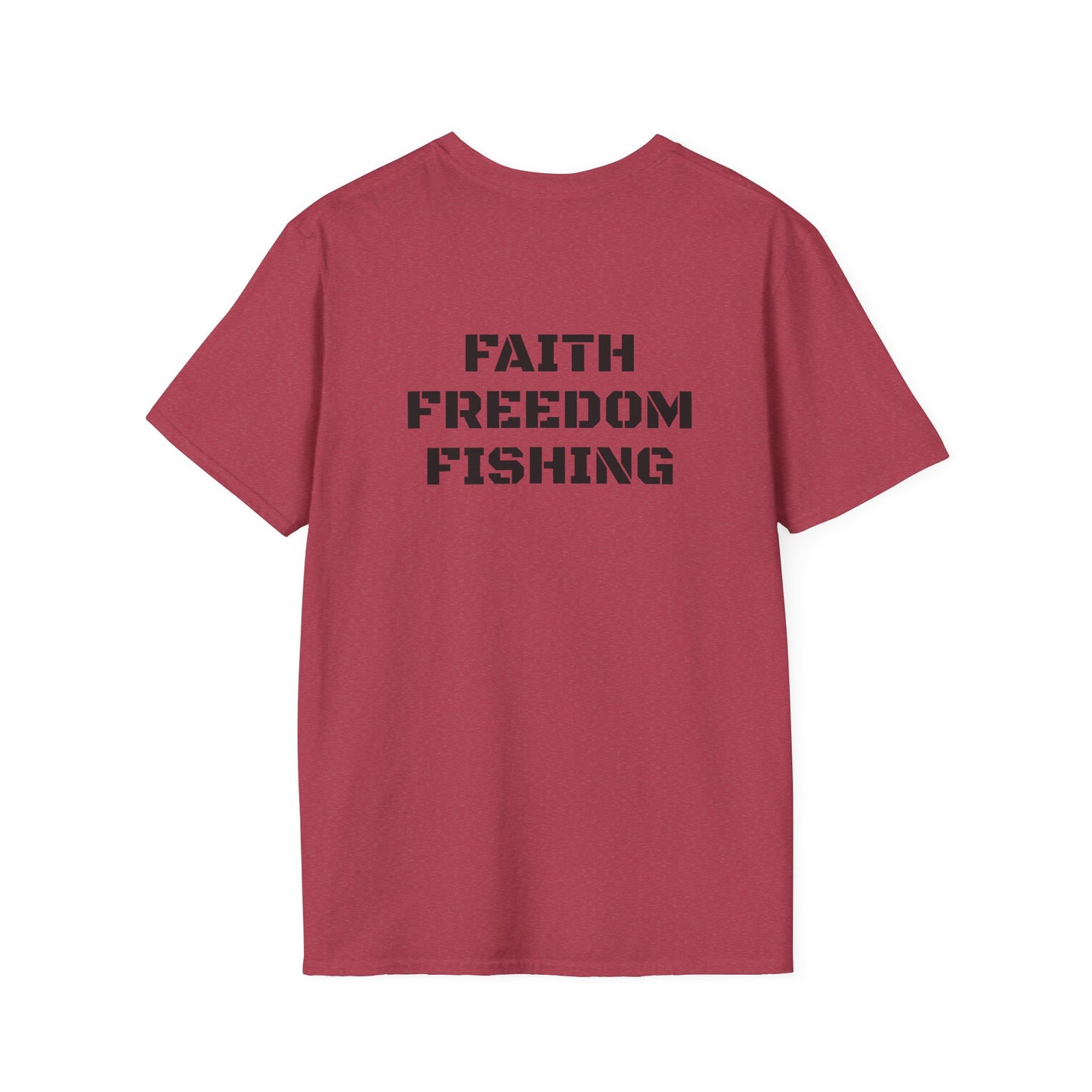 Faith Freedom Fishing T-Shirt