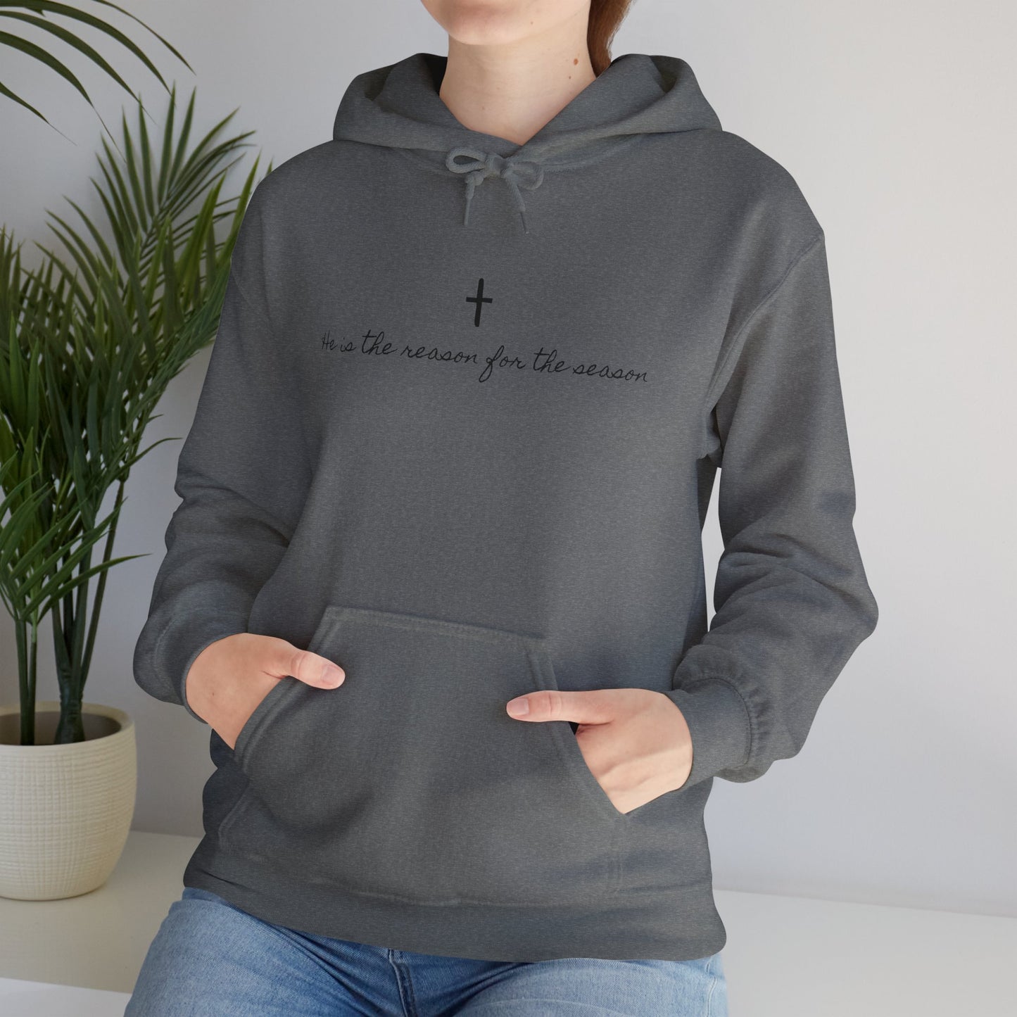 Christmas Unisex Hoodie - He's The Reason for the Season