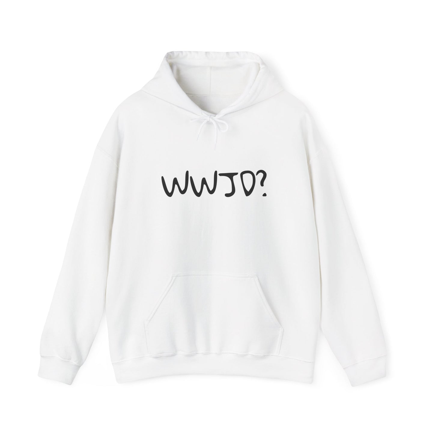 Hooded Sweatshirt WWJD? (What would Jesus do?)