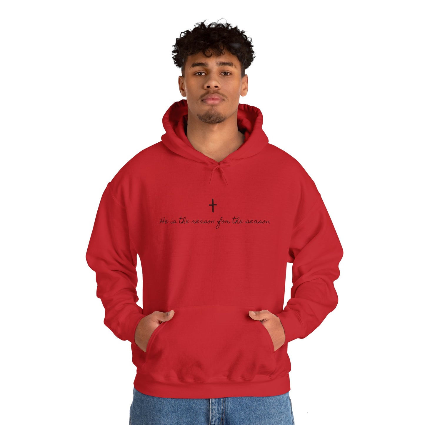 Christmas Unisex Hoodie - He's The Reason for the Season