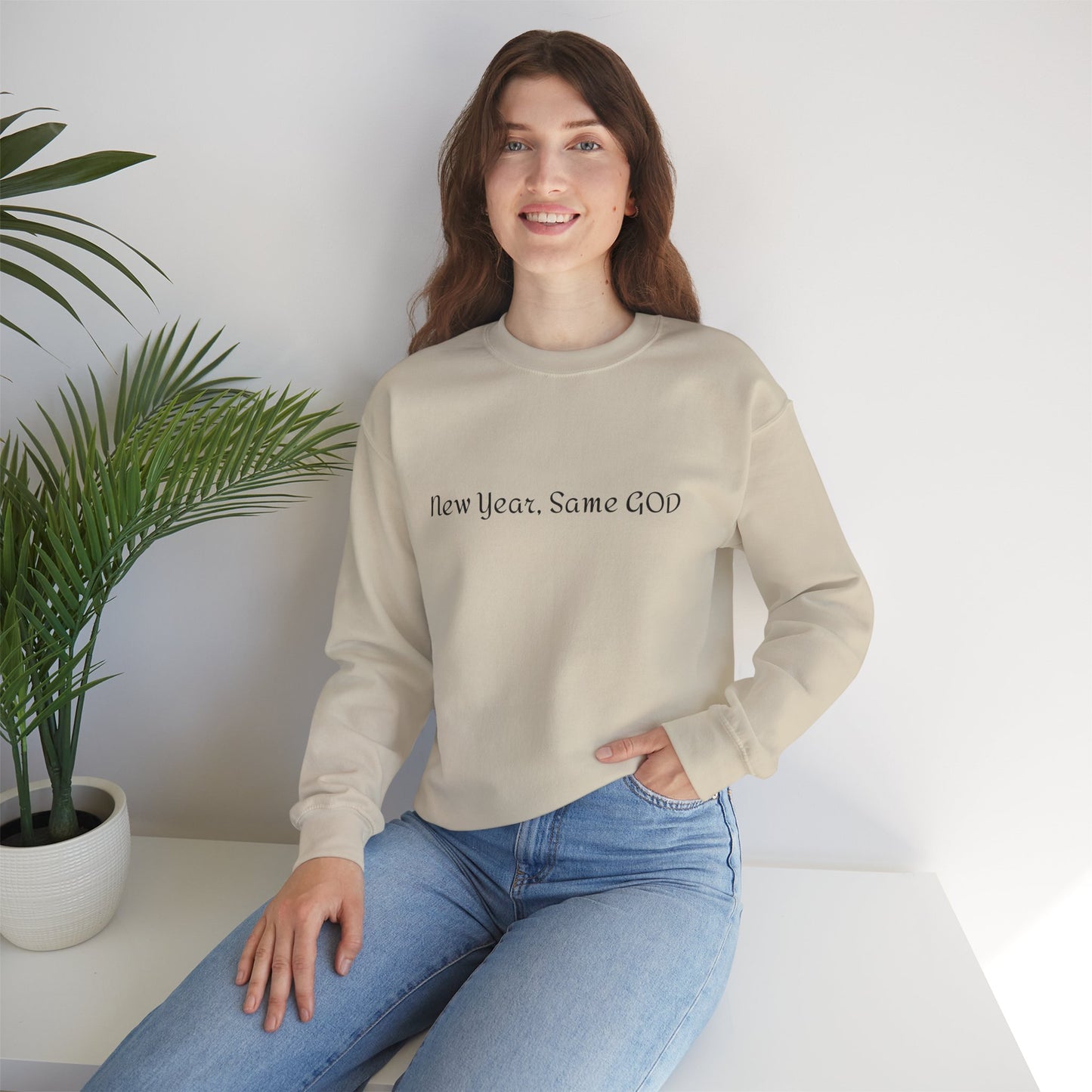 Unisex Sweatshirt - New Year, Same God