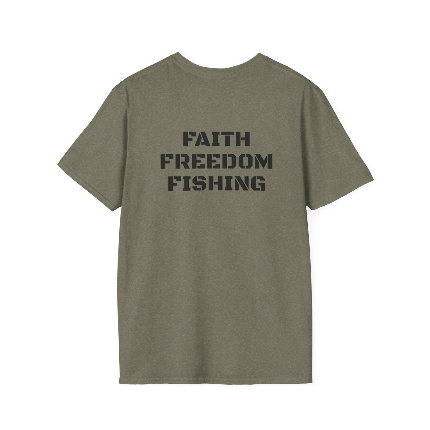 Faith Freedom Fishing T-Shirt