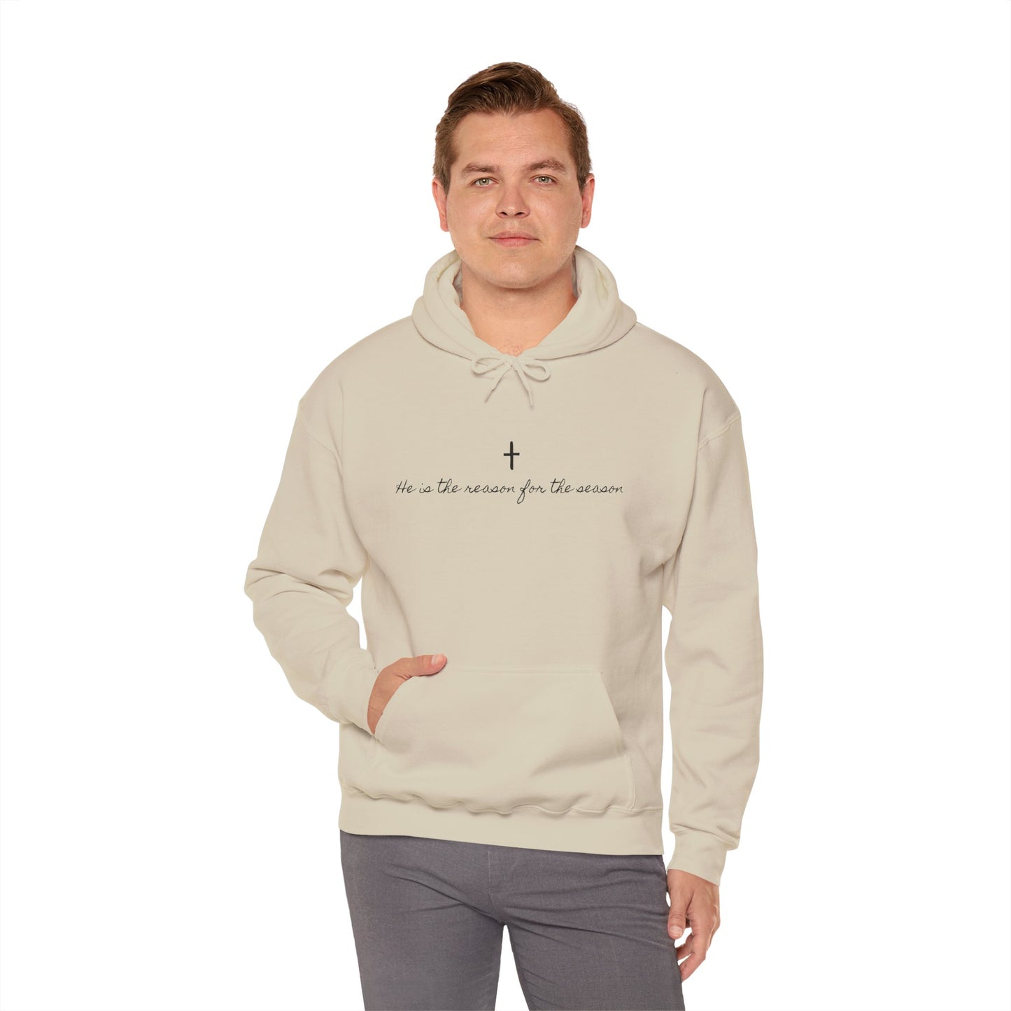 Christmas Unisex Hoodie - He's The Reason for the Season