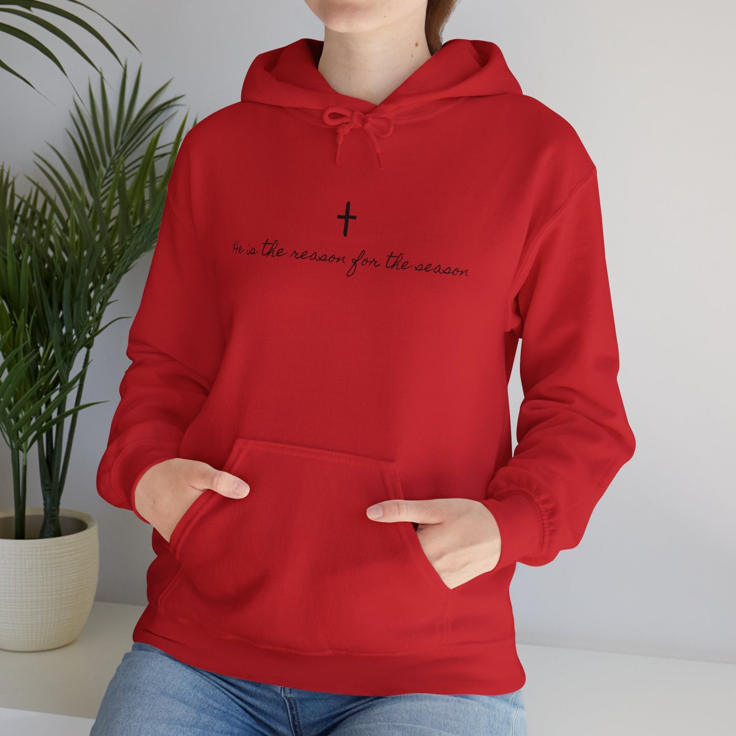 Christmas Unisex Hoodie - He's The Reason for the Season