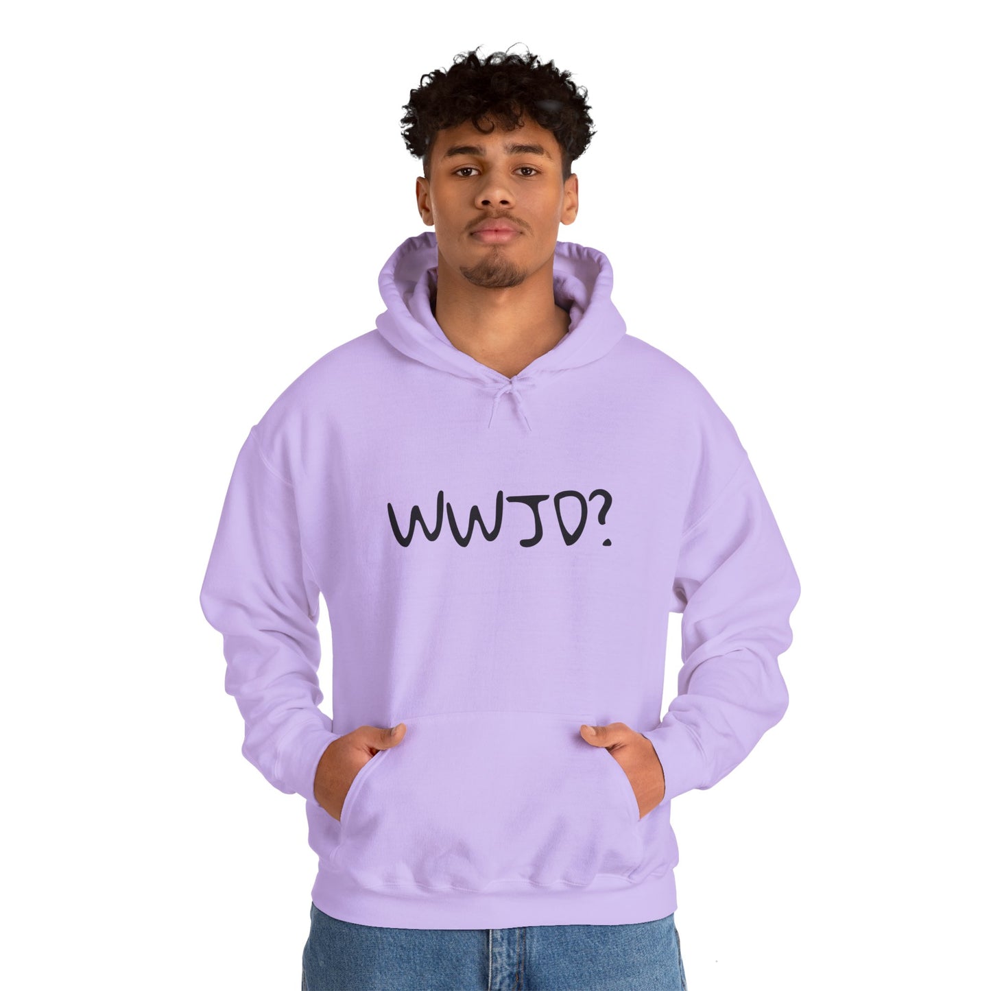 Hooded Sweatshirt WWJD? (What would Jesus do?)