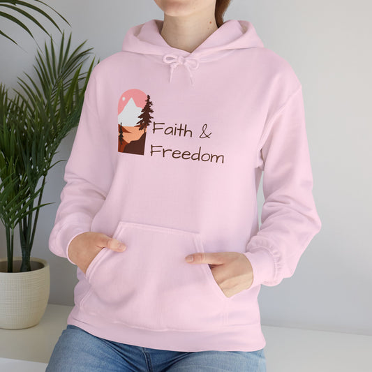 Faith and Freedom Hoodie Unisex