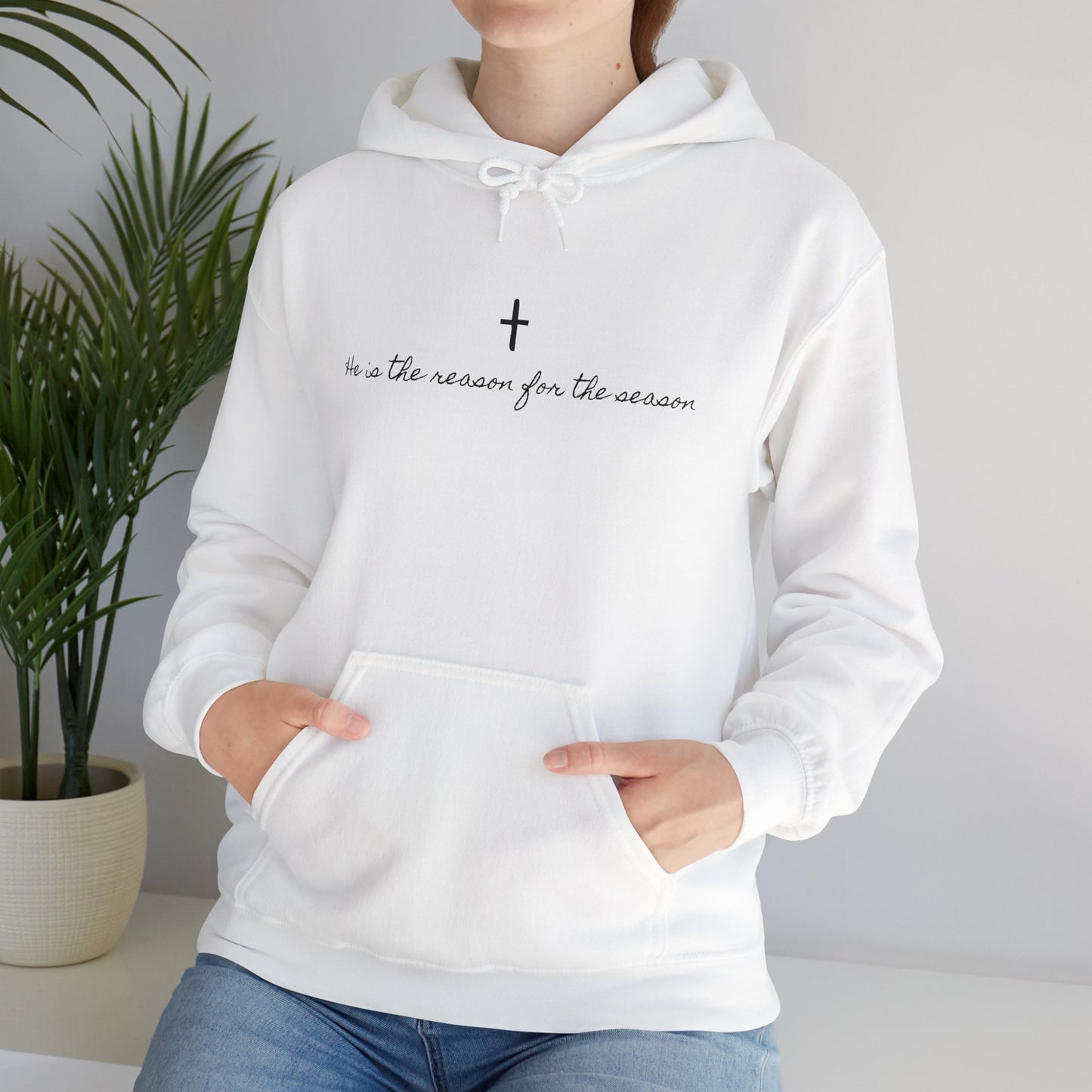 Christmas Unisex Hoodie - He's The Reason for the Season