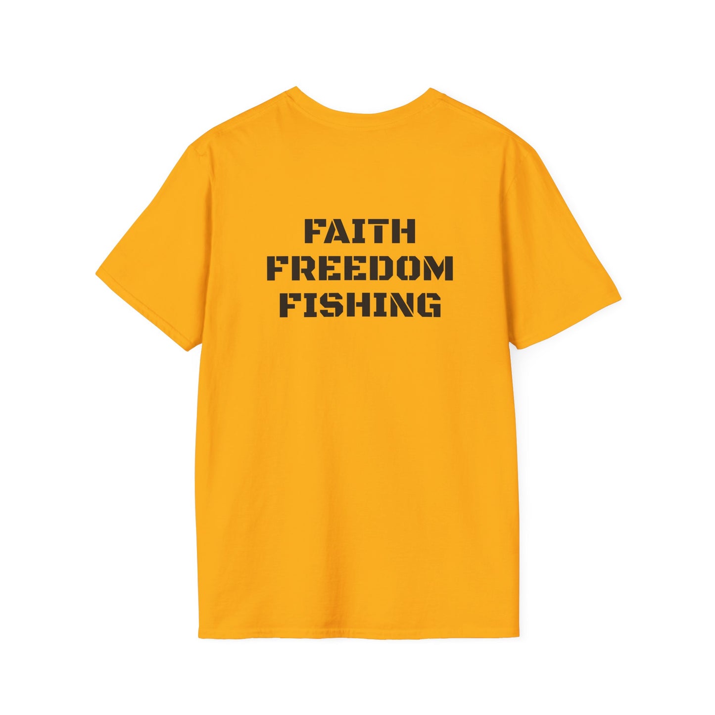 Faith Freedom Fishing T-Shirt