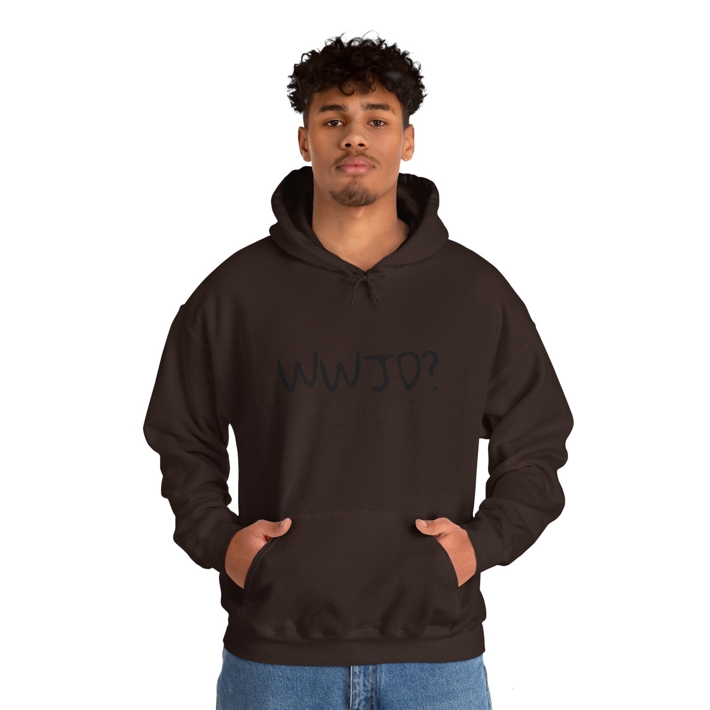 Hooded Sweatshirt WWJD? (What would Jesus do?)