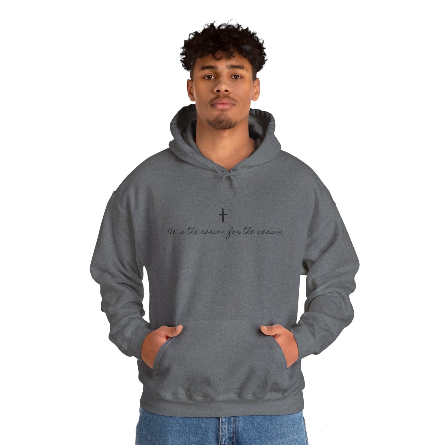 Christmas Unisex Hoodie - He's The Reason for the Season