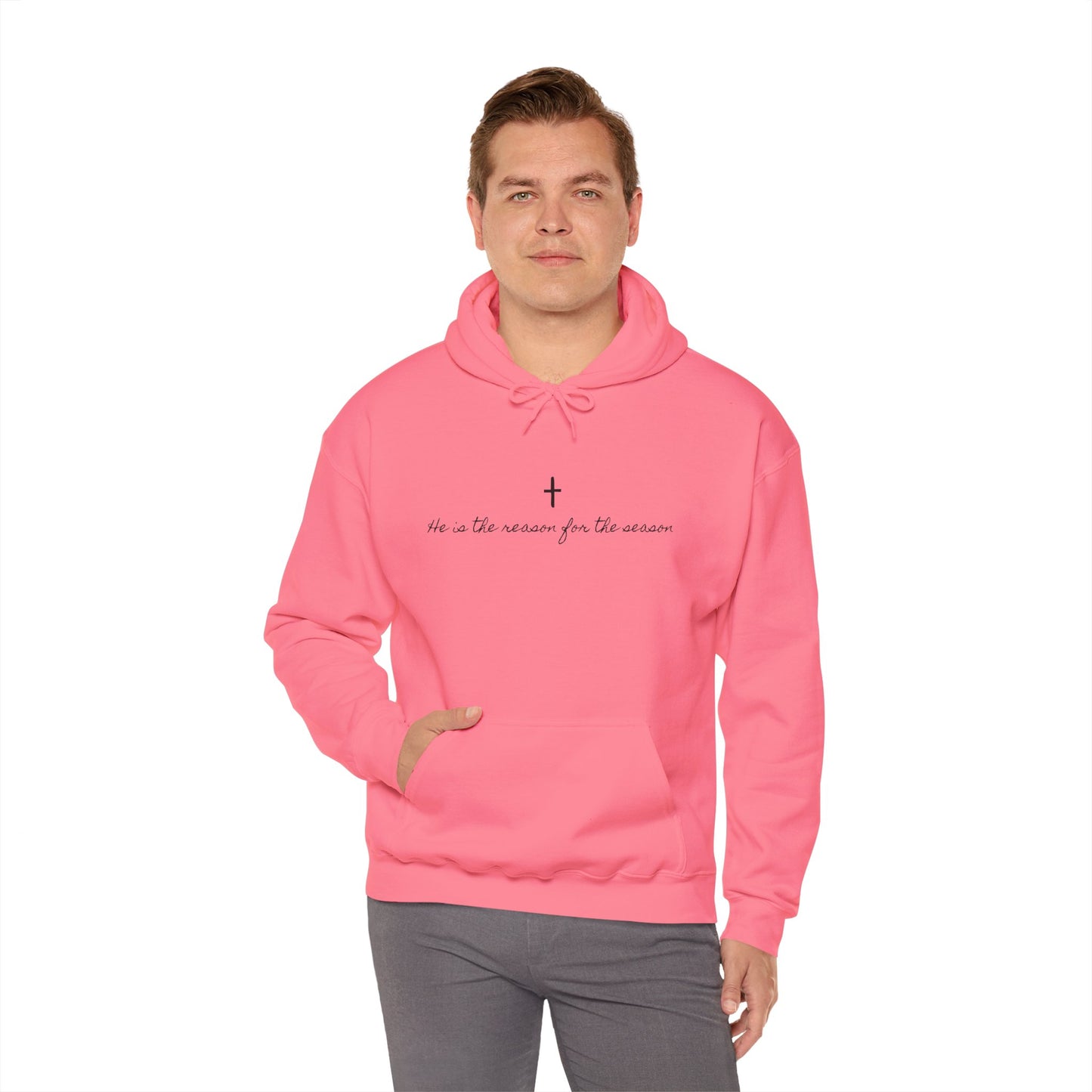 Christmas Unisex Hoodie - He's The Reason for the Season