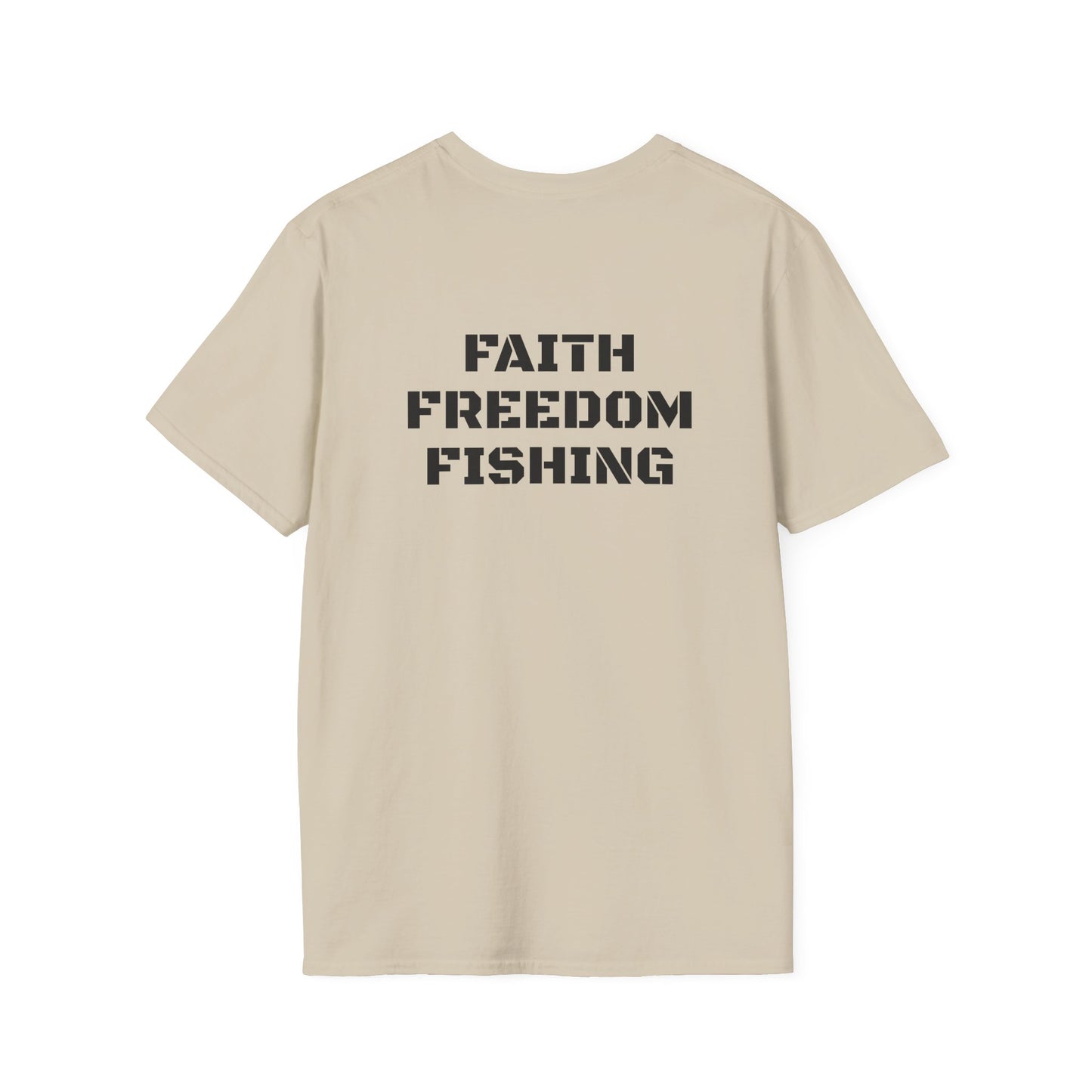 Faith Freedom Fishing T-Shirt