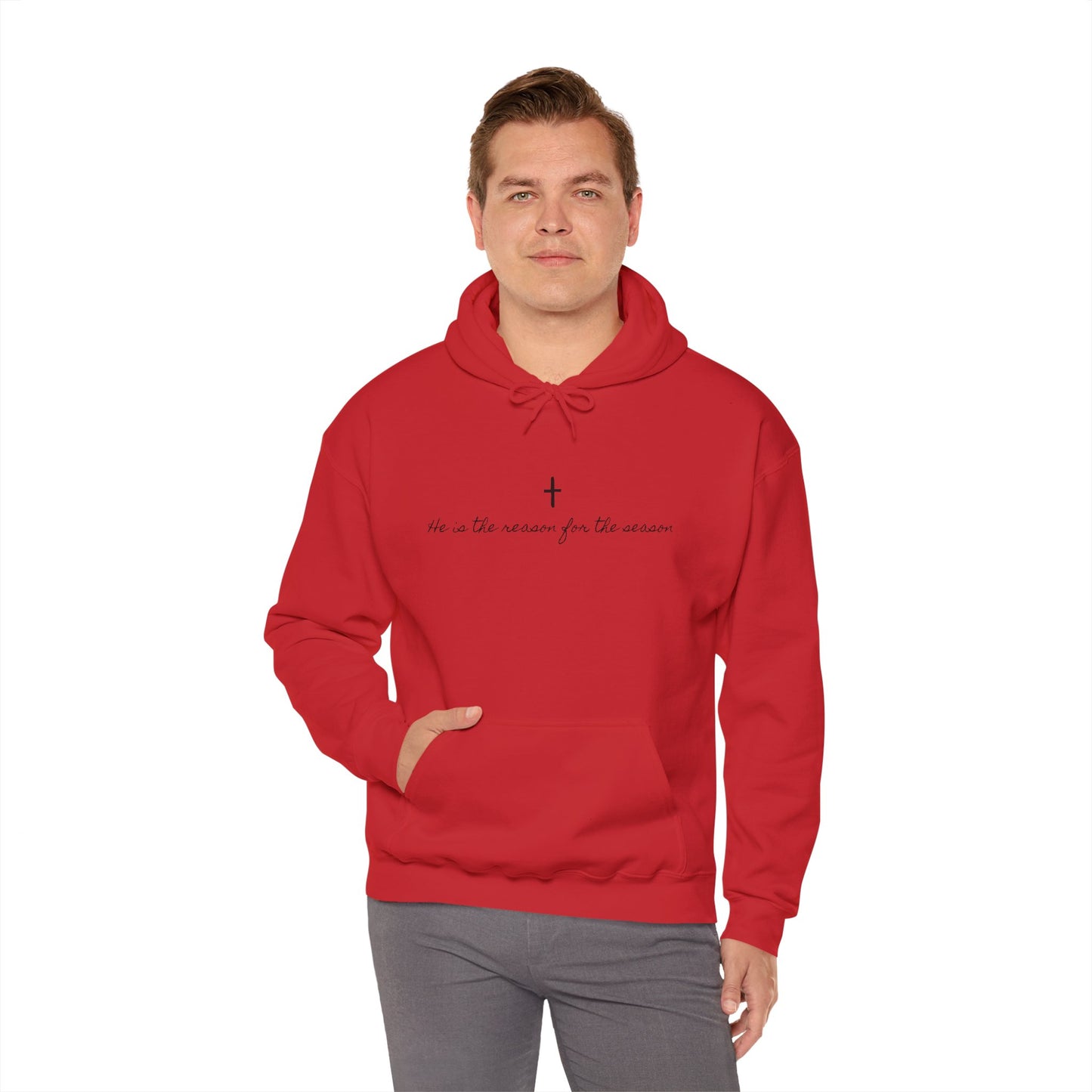 Christmas Unisex Hoodie - He's The Reason for the Season