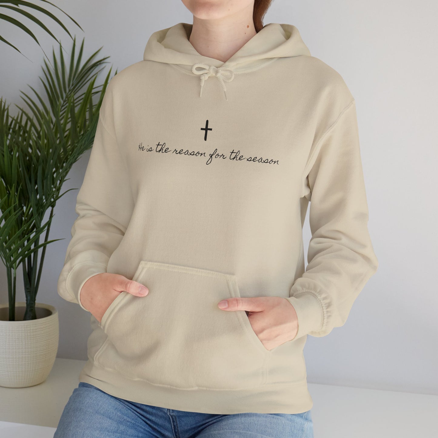 Christmas Unisex Hoodie - He's The Reason for the Season