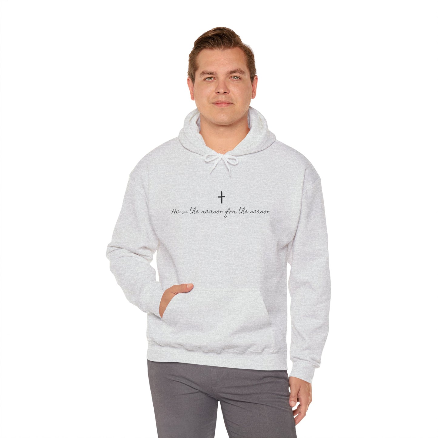 Christmas Unisex Hoodie - He's The Reason for the Season