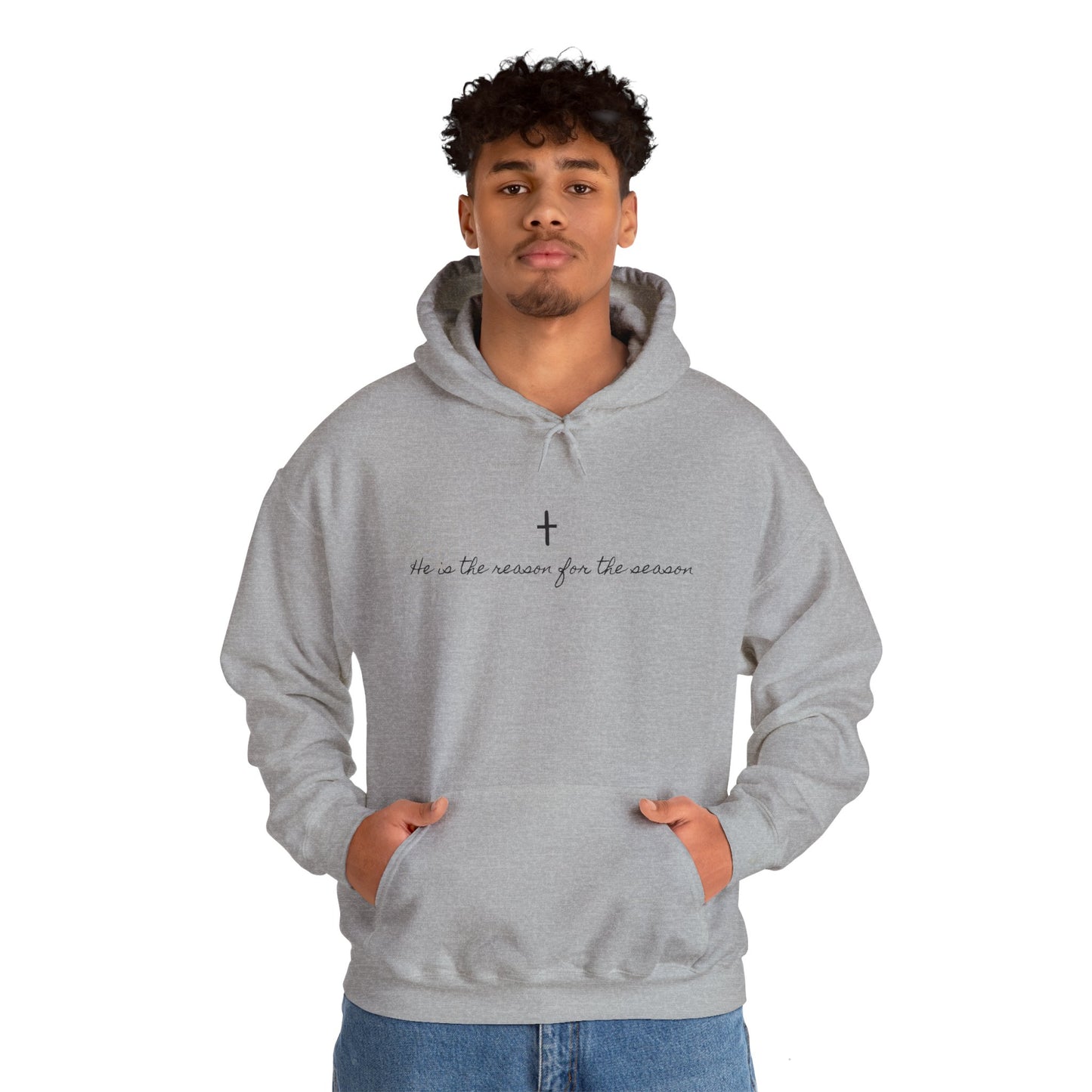 Christmas Unisex Hoodie - He's The Reason for the Season