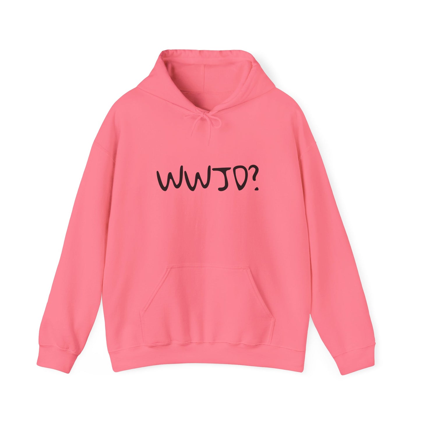 Hooded Sweatshirt WWJD? (What would Jesus do?)