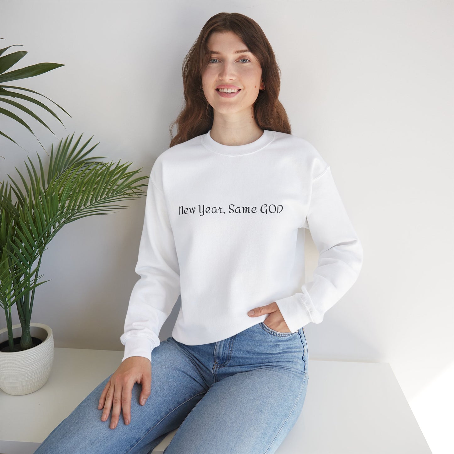 Unisex Sweatshirt - New Year, Same God