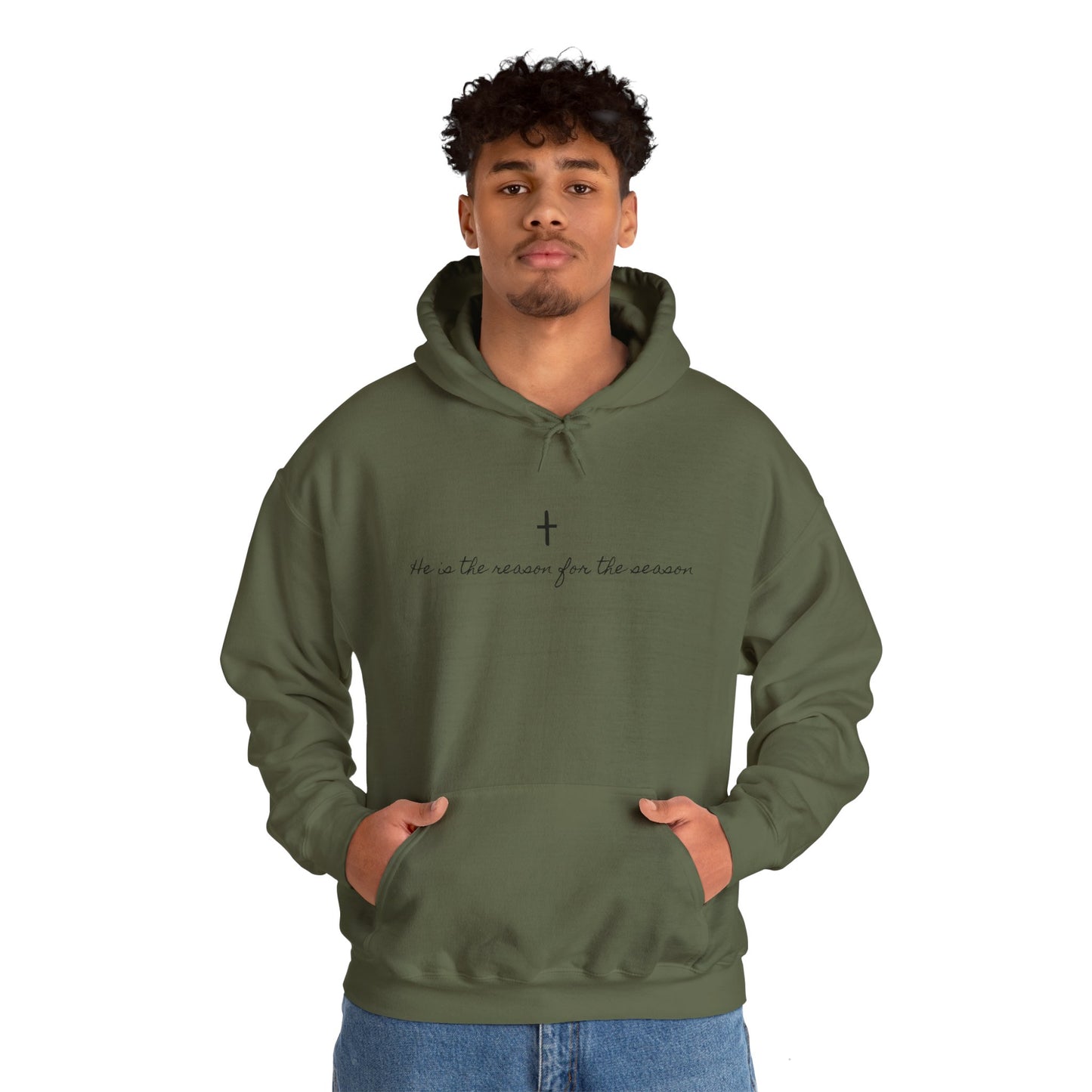 Christmas Unisex Hoodie - He's The Reason for the Season